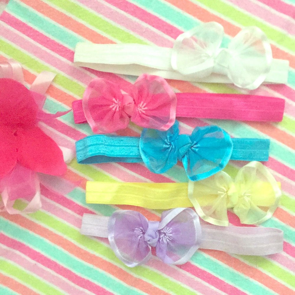 Baby’s First Headbands with Bows (5)